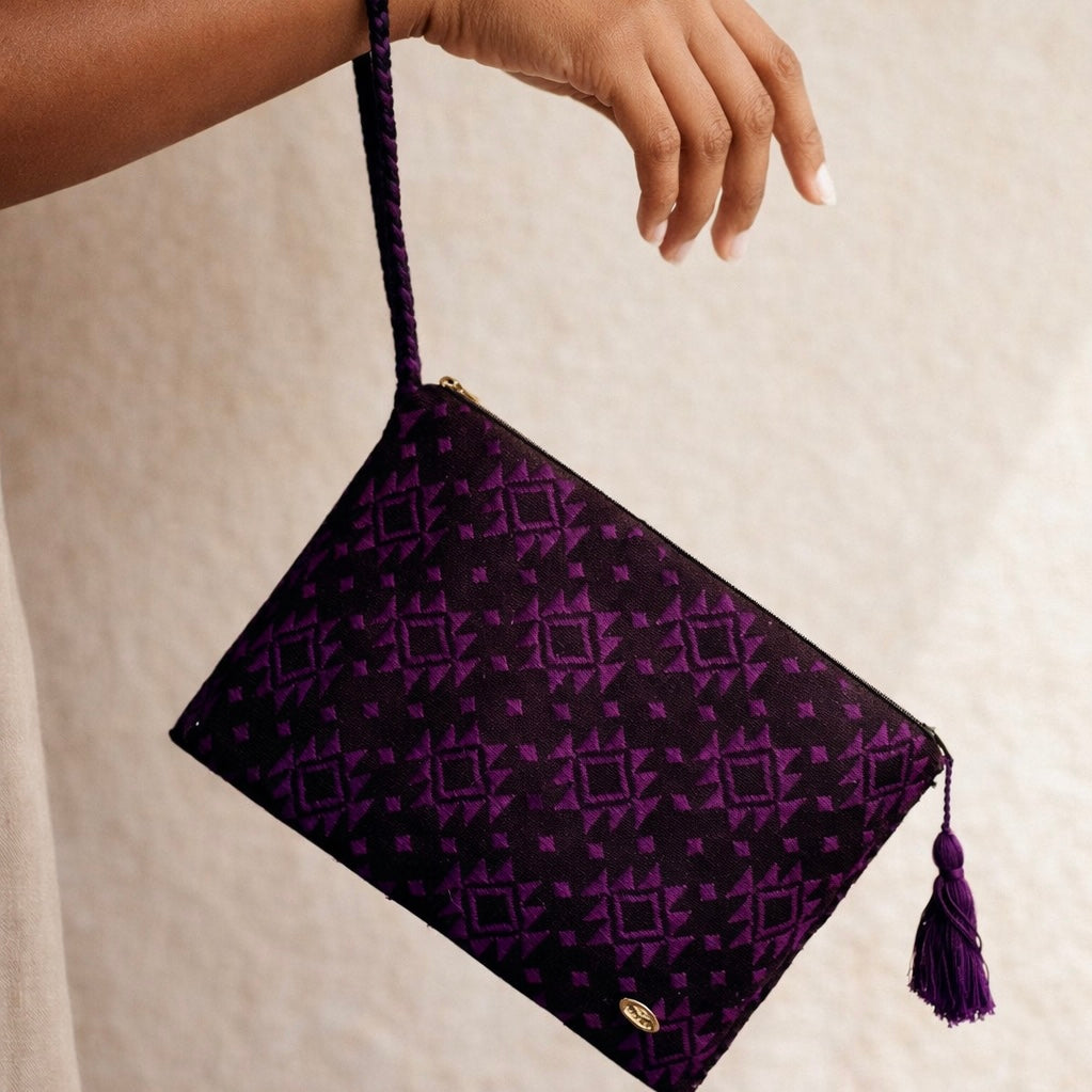 Sisal- Clutch artesanal