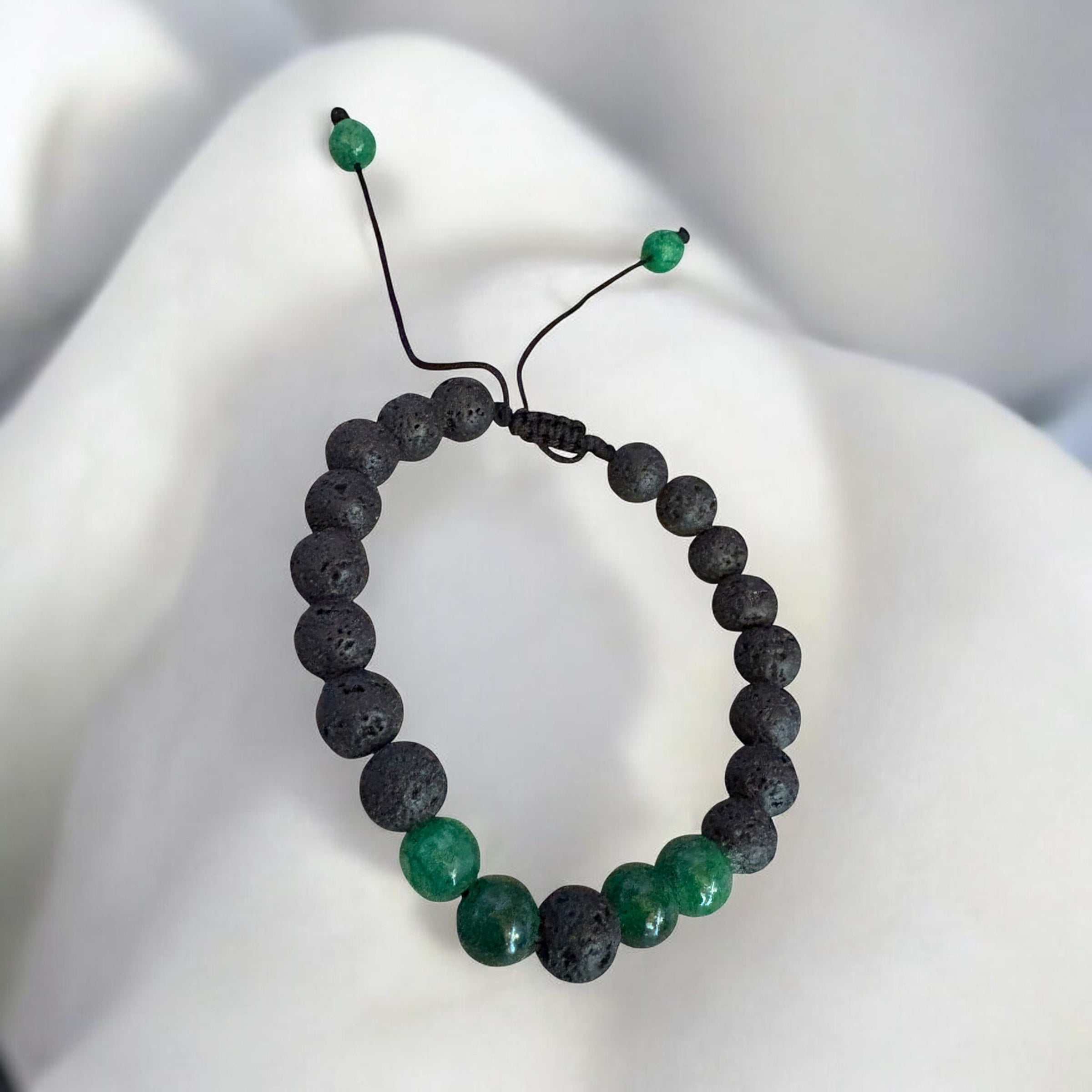 Pulsera Volcán & Ágata — Energía en equilibrio
