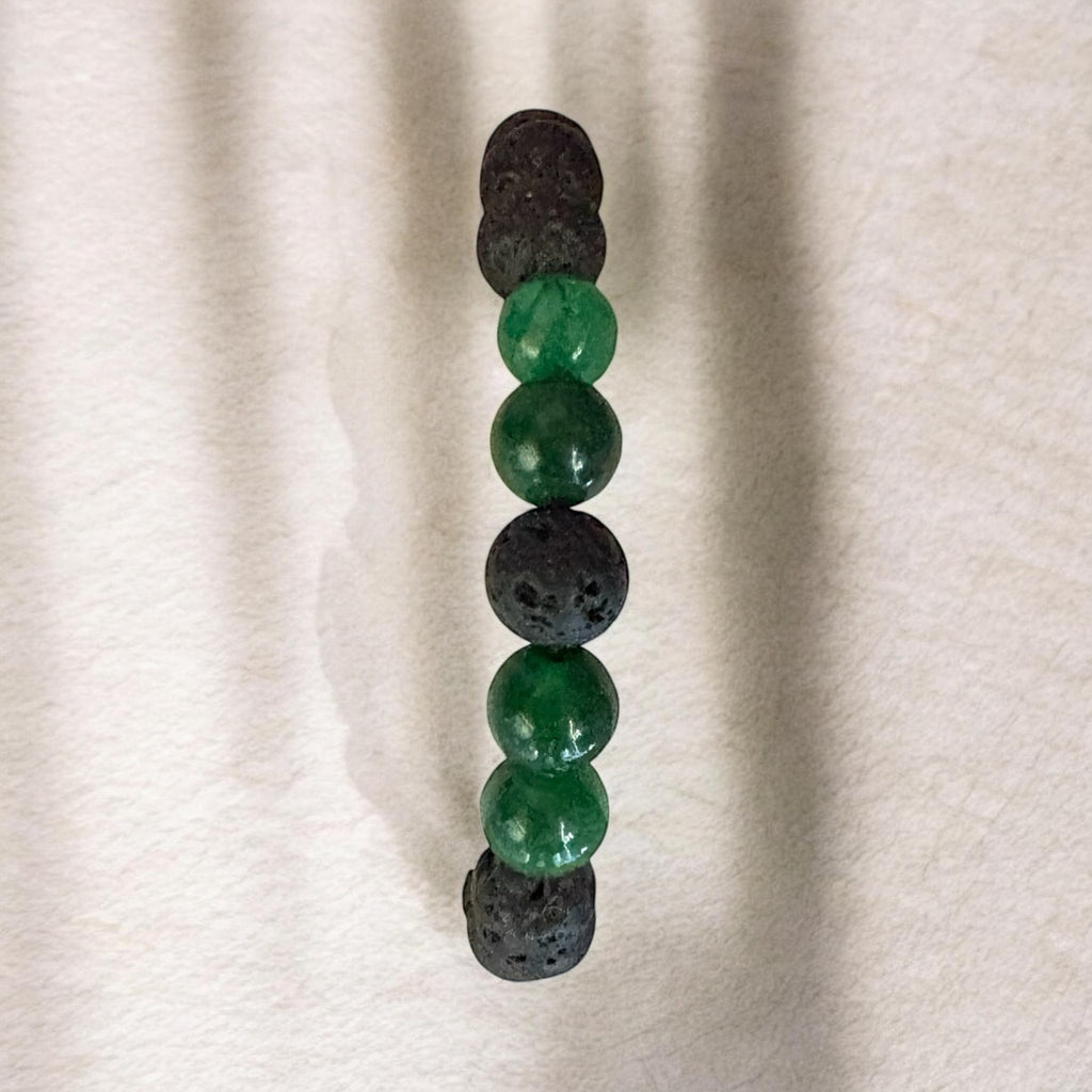 Pulsera Volcán & Ágata — Energía en equilibrio