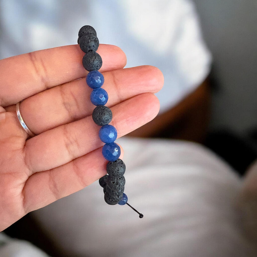 Pulsera Volcán & Ágata — Energía en equilibrio