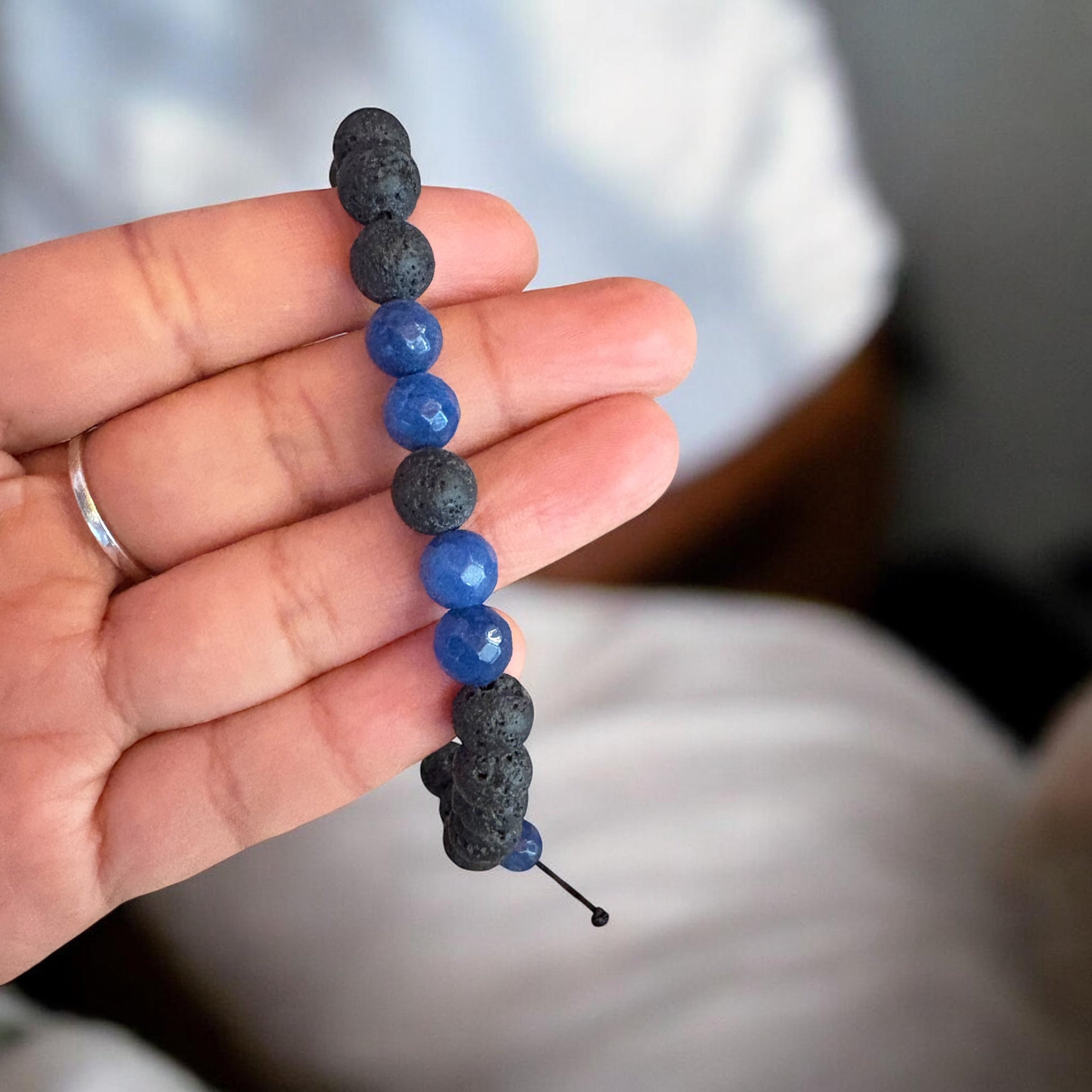 Pulsera Volcán & Ágata — Energía en equilibrio