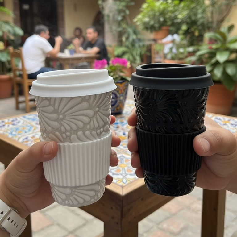 Vaso térmico de Talavera “Suspiro”