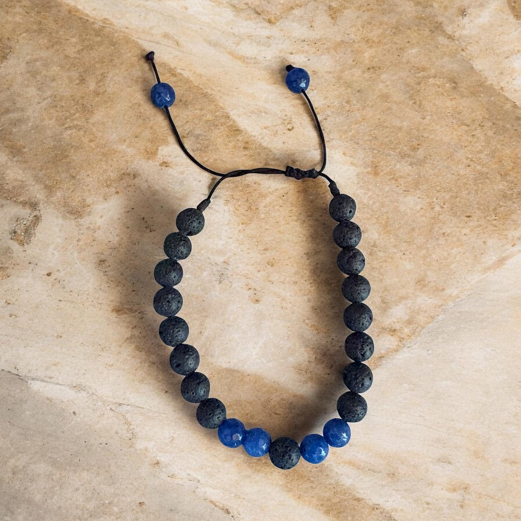 Pulsera Volcán & Ágata — Energía en equilibrio