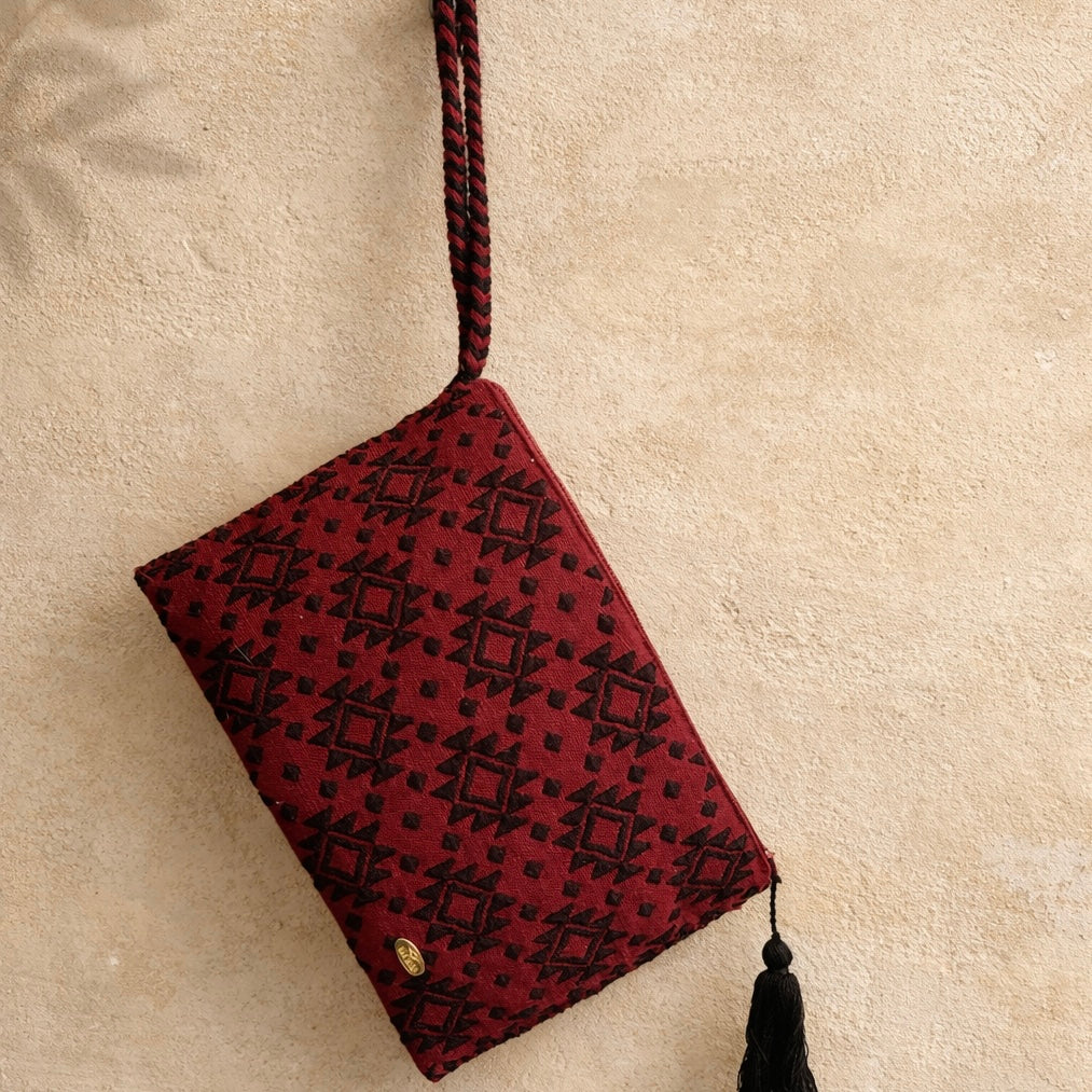 Sisal- Clutch artesanal