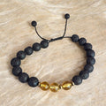 Fuego Interior · Pulsera Volcán & Ámbar