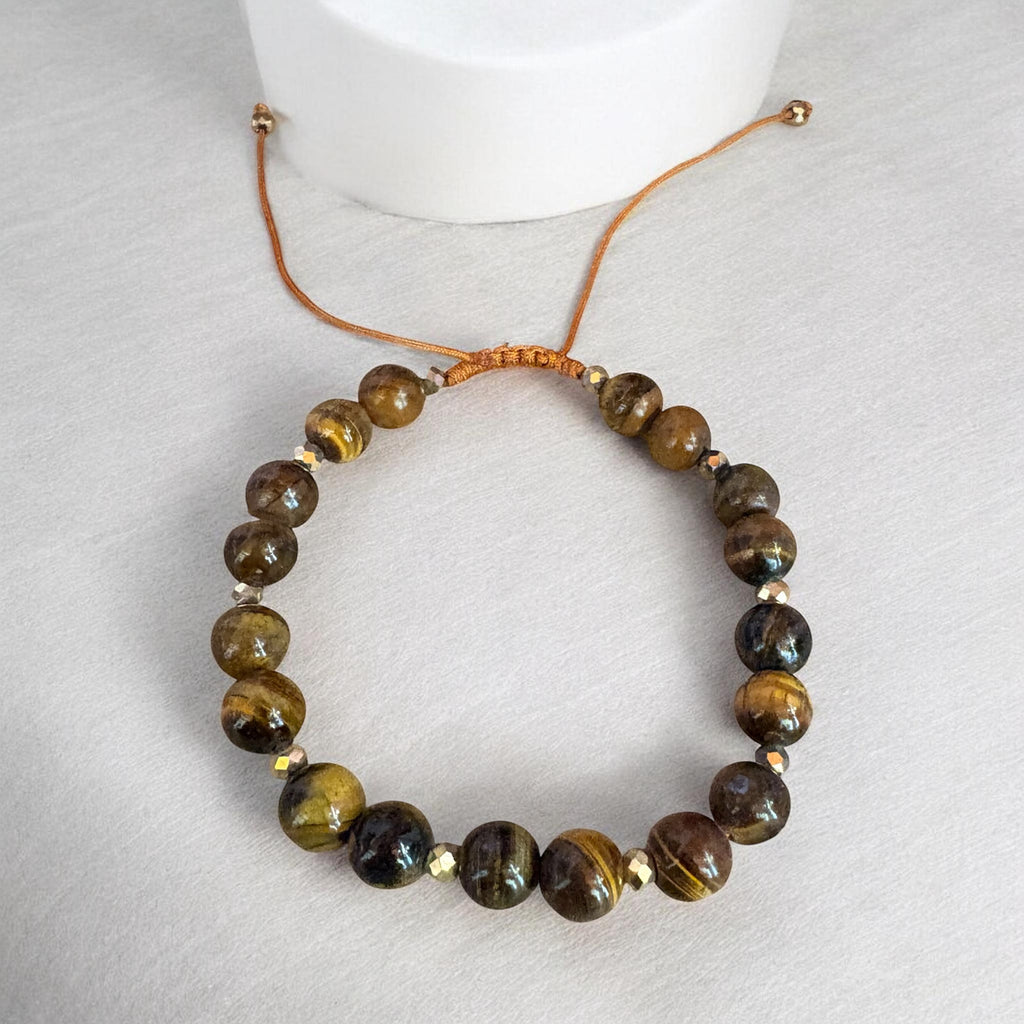 Guardia Solar · Pulsera de Ojo de Tigre
