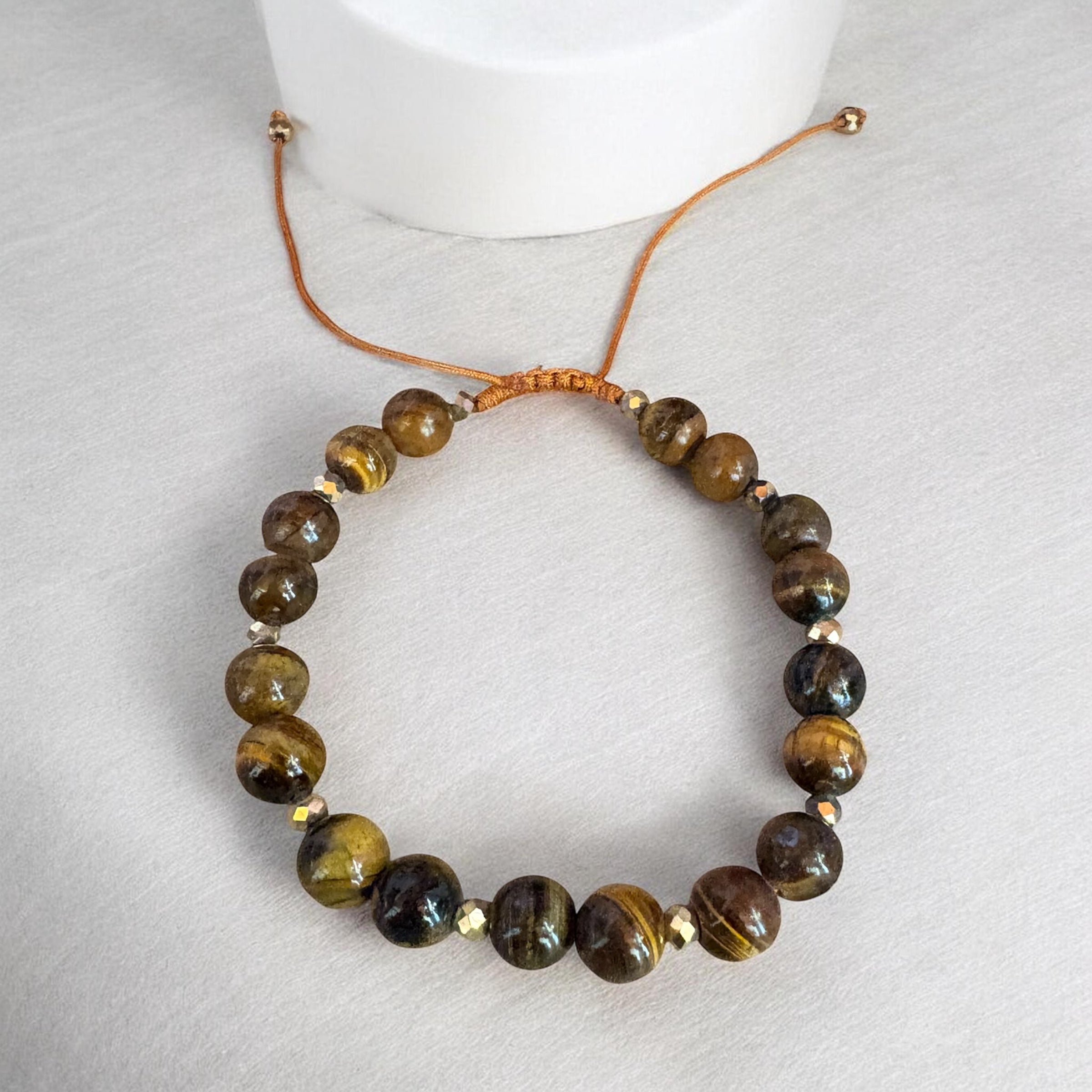 Guardia Solar · Pulsera de Ojo de Tigre