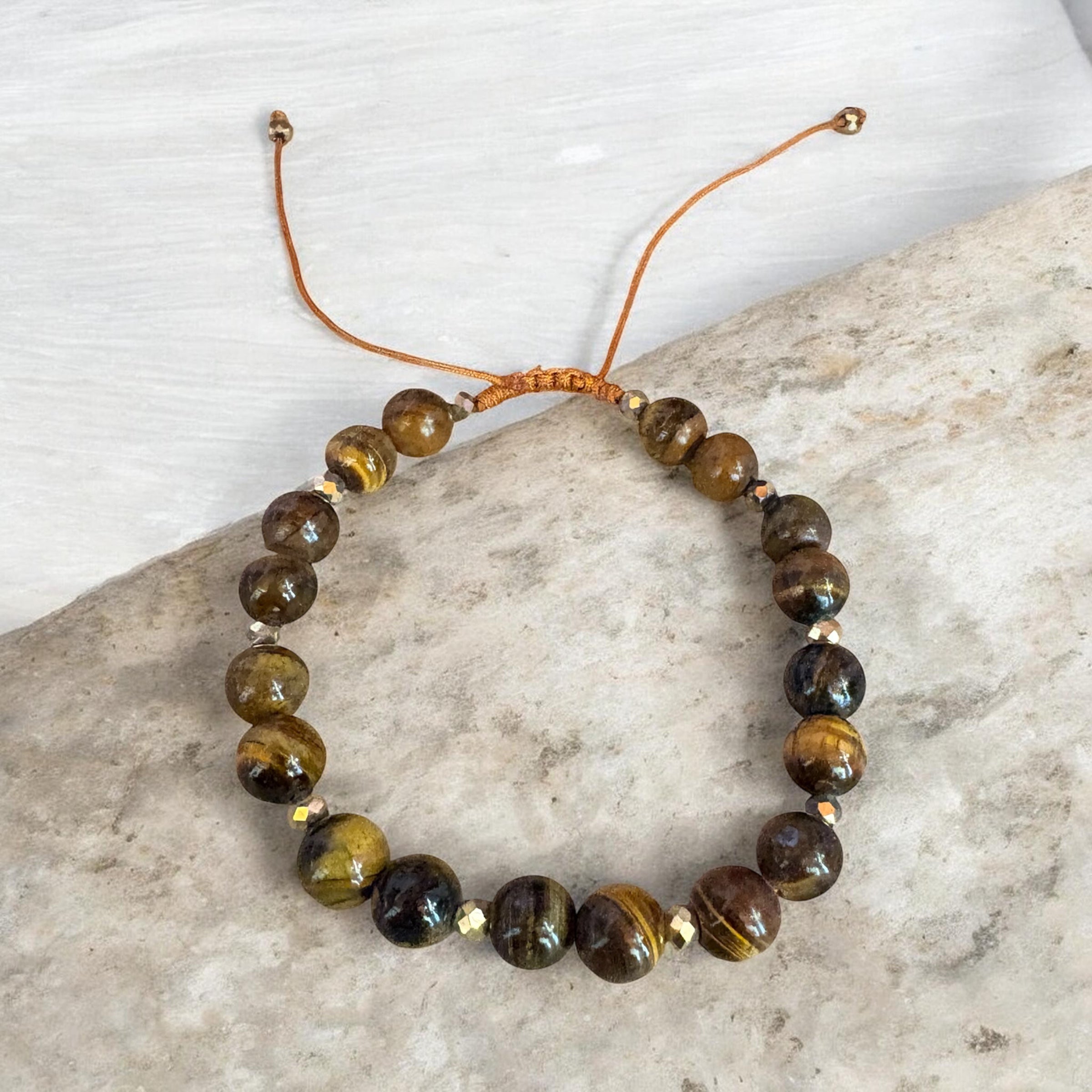Guardia Solar · Pulsera de Ojo de Tigre