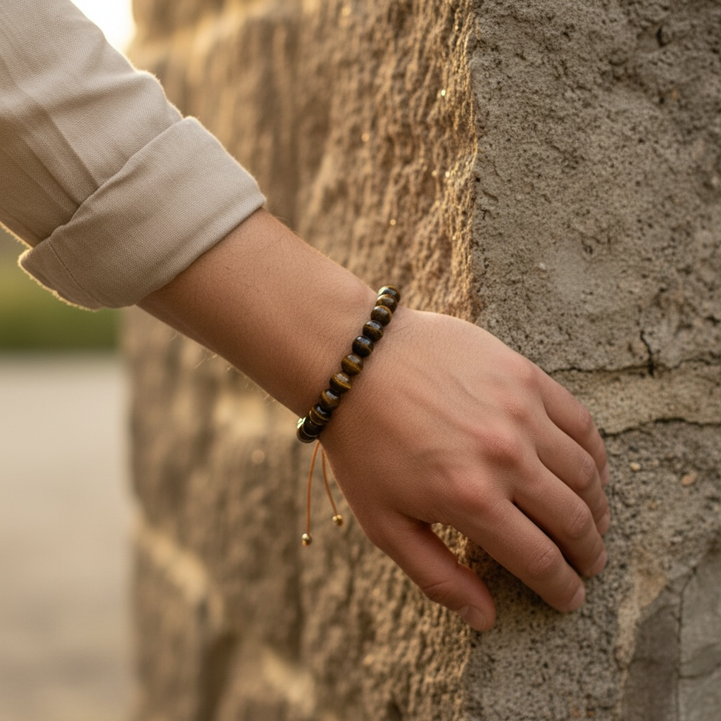 Guardia Solar · Pulsera de Ojo de Tigre