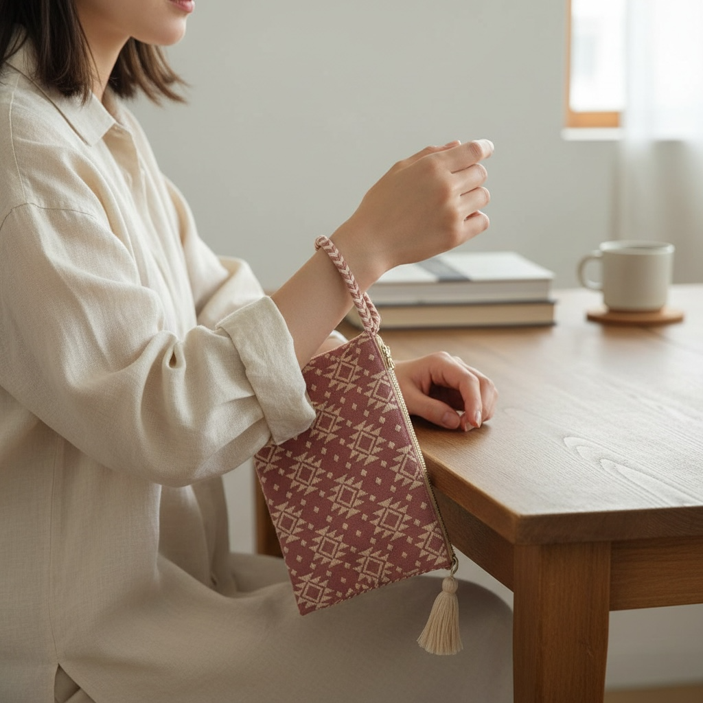 Sisal- Clutch artesanal
