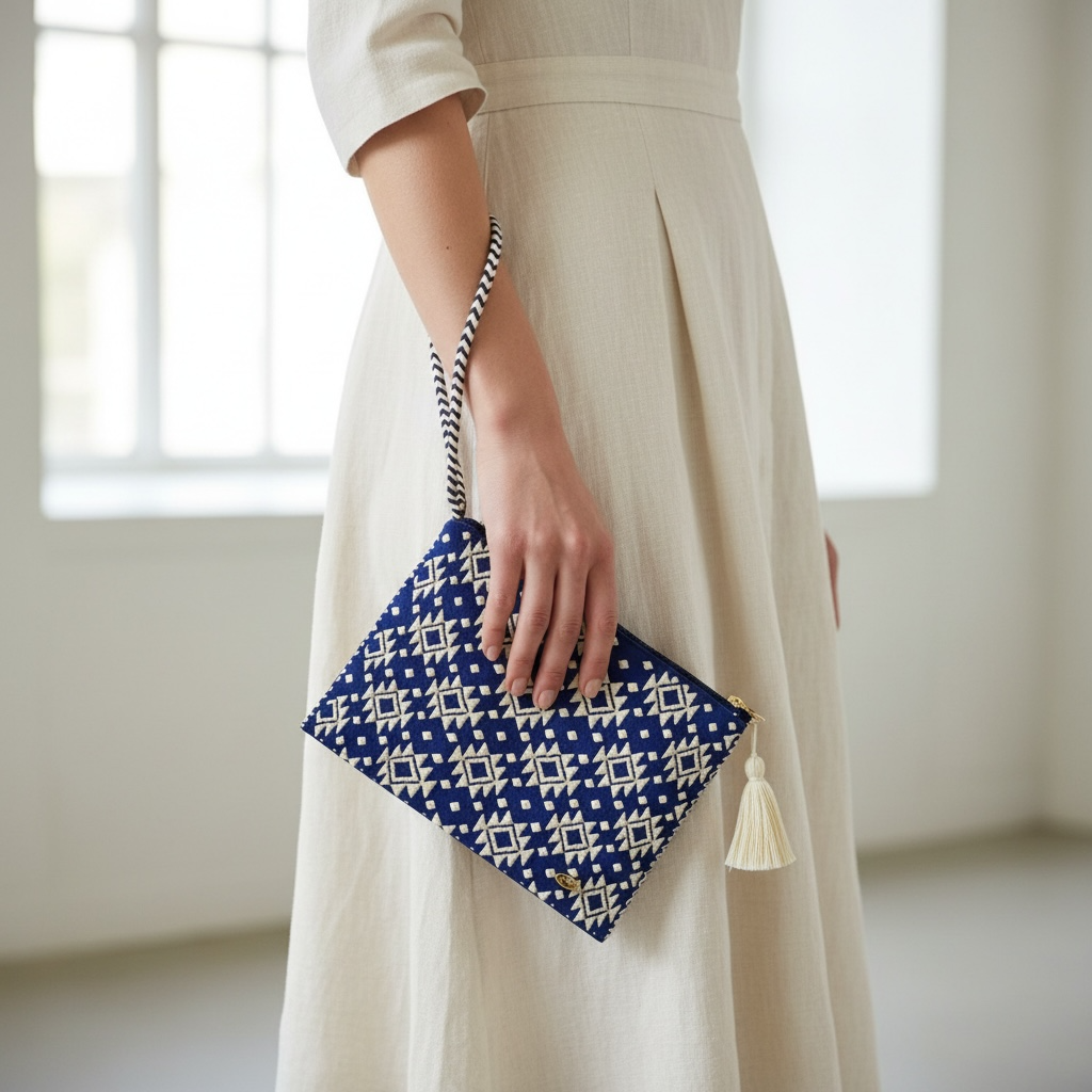 Sisal- Clutch artesanal
