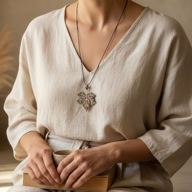 Collar Hoja Wixárika