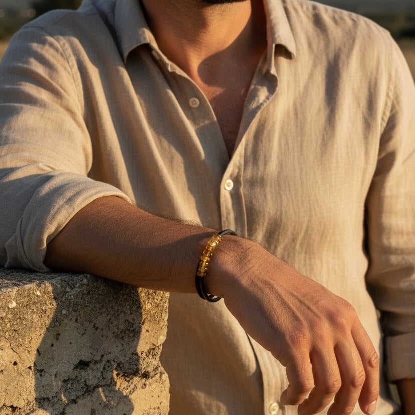Aura Ámbar · Brazalete Esencial