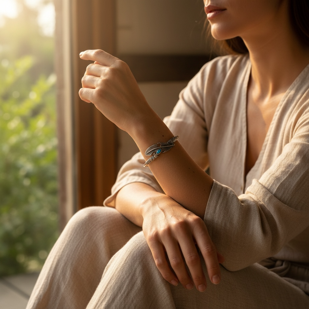 Pluma del Camino · Brazalete Talismán