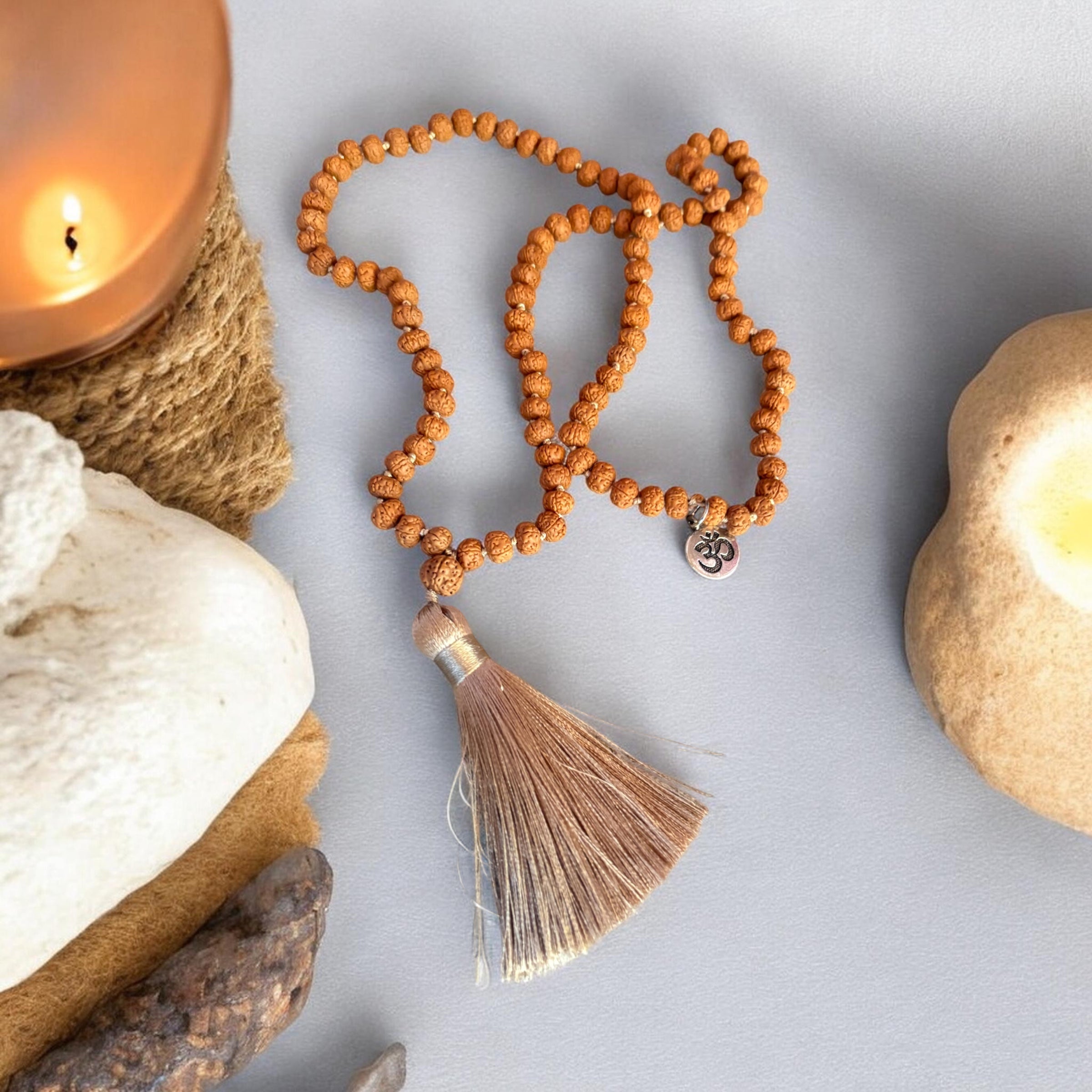 Mala Rudraksha · Sendero del Om