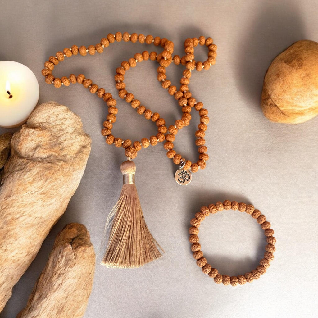 Mala Rudraksha · Sendero del Om