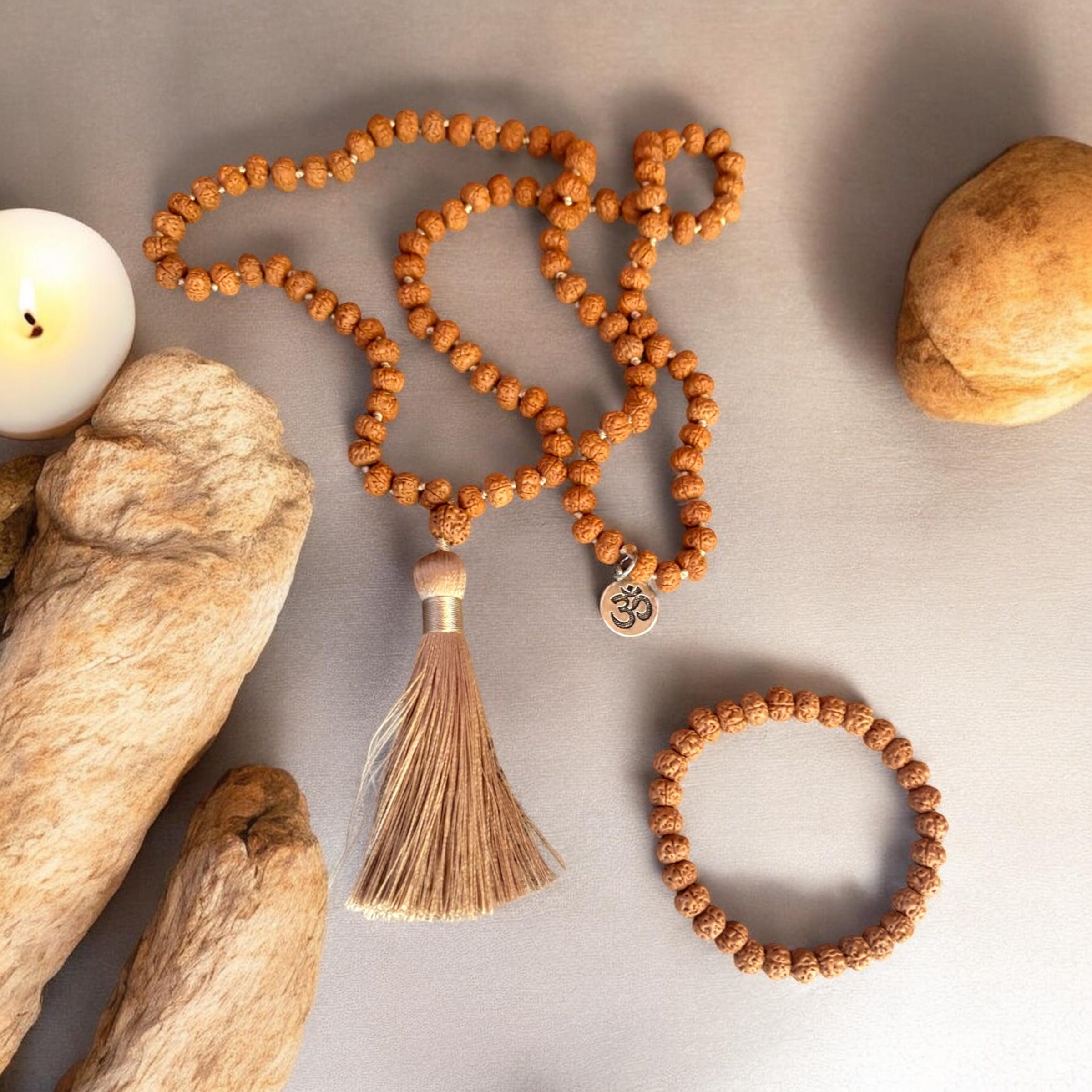 Mala Rudraksha · Sendero del Om